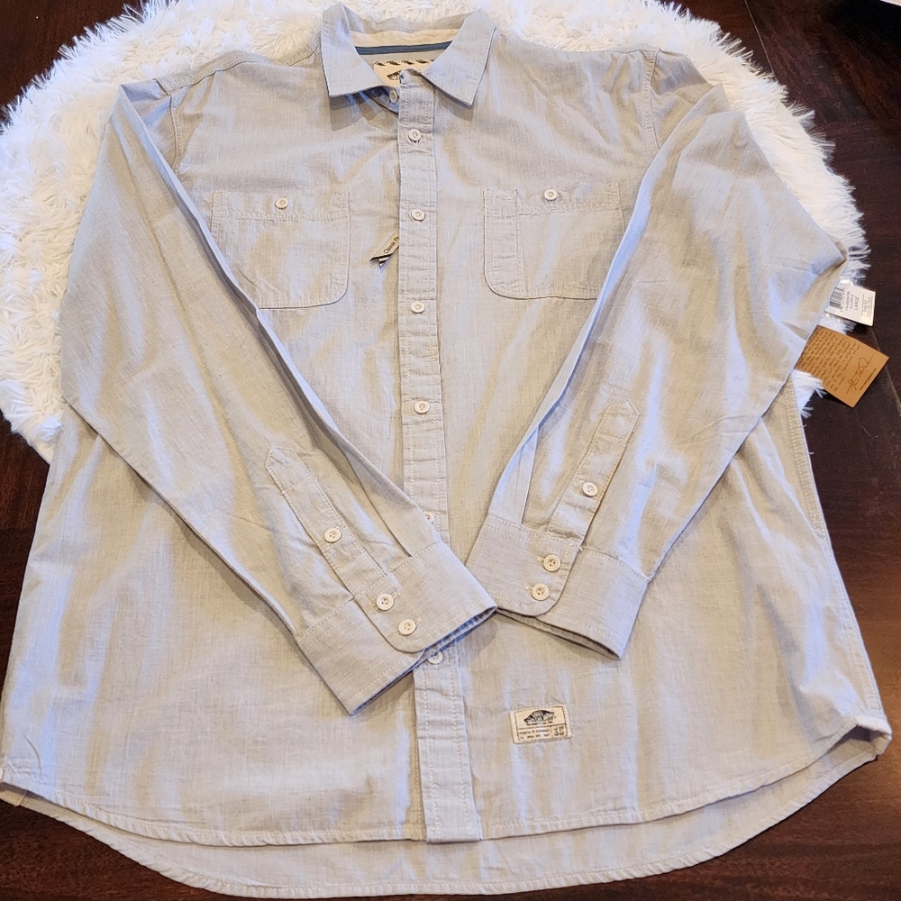 Vans Men's Long Sleeve shirt/ LARGE/Gray NWT